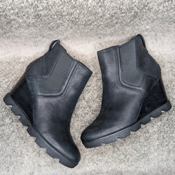 Sorel Joan Uptown Chelsea Bootie Black Women's 9.5 NWOT - Picture 12 of 16